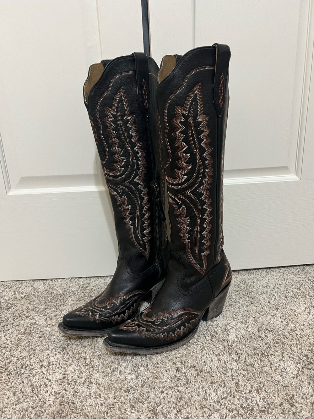 Ariat Casanova X Toe Western Boot Brooklyn Black sz 9